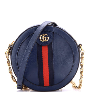 Gucci Ophidia Round Shoulder Bag Leather