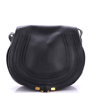 Chloe Marcie Saddle Bag Leather Medium