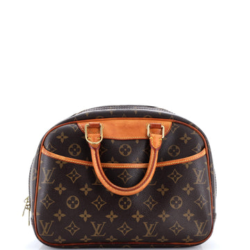 Louis Vuitton Trouville Handbag Canvas