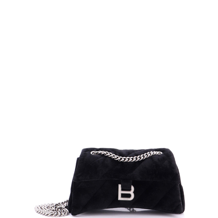 Balenciaga Crush Chain Flap Bag Quilted