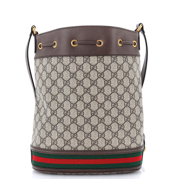 Gucci Ophidia Bucket Bag Gg Coated