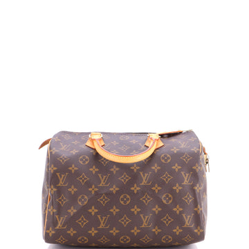Louis Vuitton Speedy Handbag Canvas 30