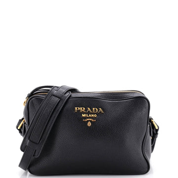 Prada Double Zip Camera Bag Vitello