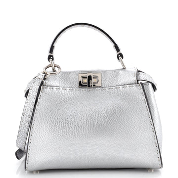Fendi Selleria Peekaboo Bag Leather Mini