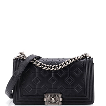 Chanel Arabesque Boy Flap Bag Embossed