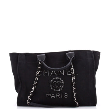 Chanel Deauville Tote Pearl Embellished