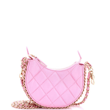Chanel Chain Around Hook Hobo Quilted