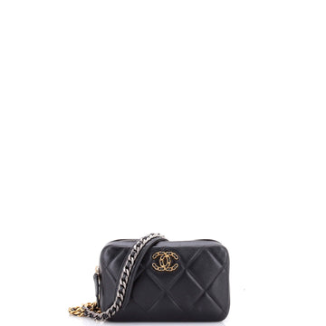 Chanel 19 Zipped Phone Holder Crossbody