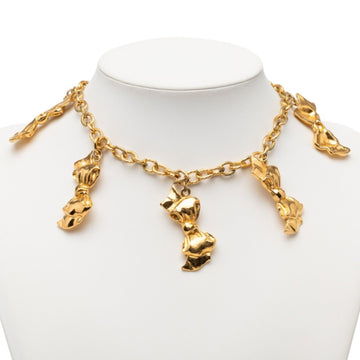 Chanel Vintage Pendant Necklace Gold