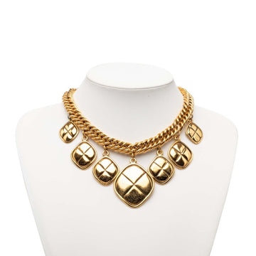 Chanel Vintage Pendant Necklace Gold