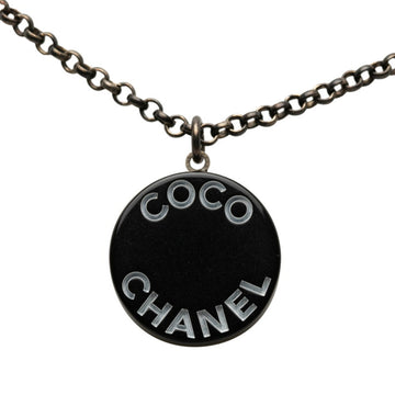 Chanel Cc Logo Round Chain Pendant