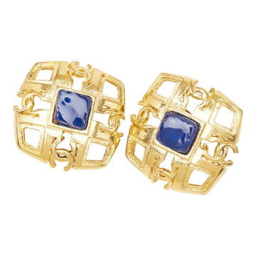 Chanel Cc Logo Clip-On Earrings Metal