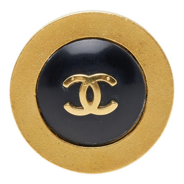 Chanel Cc Logo Round Clip-On Single