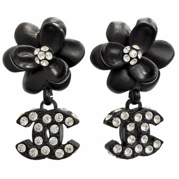 Chanel Cc Logo Earrings Metal