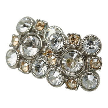 Chanel Earrings Stud Silver-Tone Metal