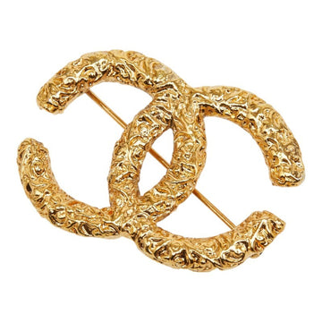 Chanel Cc Logo Brooch Metal
