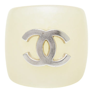 Chanel Cc Logo Ring Sterling Silver