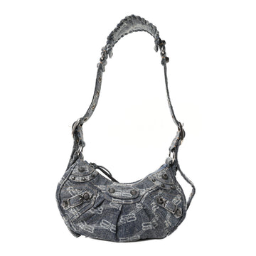 Balenciaga Bleached Denim Bb Le Cagole