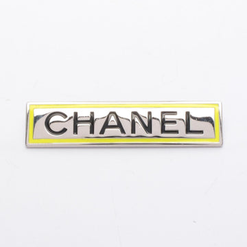 Chanel Brooch Stainless Steel Silver
