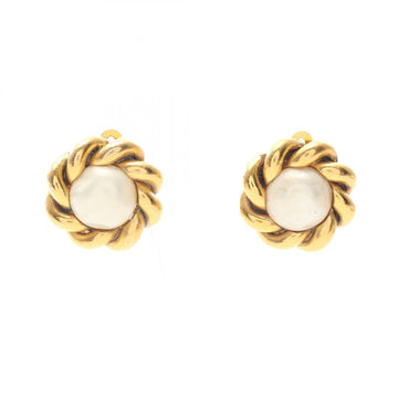 Chanel Clip-On Earrings Pearl
