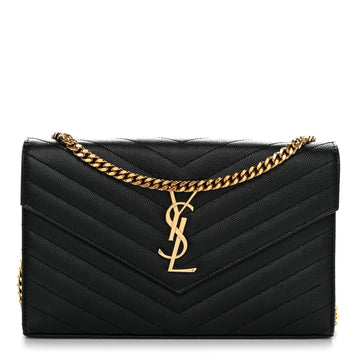 Saint Laurent Grain De Poudre Matelasse