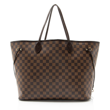 Louis Vuitton Neverfull Nm Tote Damier