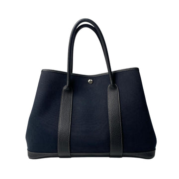 Hermes Garden Party Tote Toile And