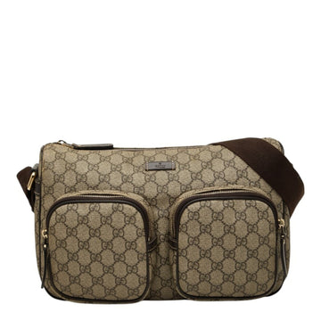 Gucci Double Pocket Messenger Bag Gg