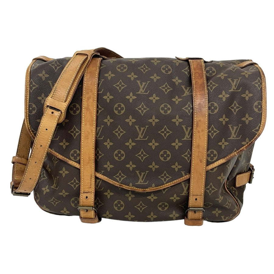 Louis Vuitton Saumur Handbag Canvas 43