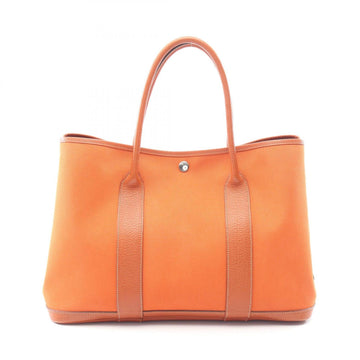 Hermes Garden Party Tote Toile And