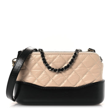 Chanel Aged Calfskin Quilted Small