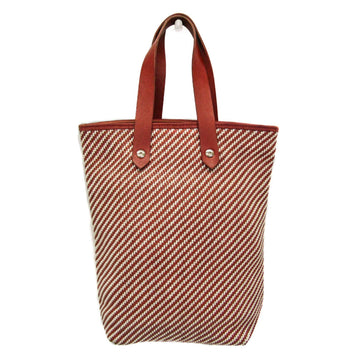 Hermes Chennai Tote Woven Leather And