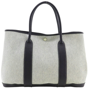 Hermes Garden Party Tote Toile And