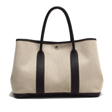 Hermes Garden Party Tote Toile And