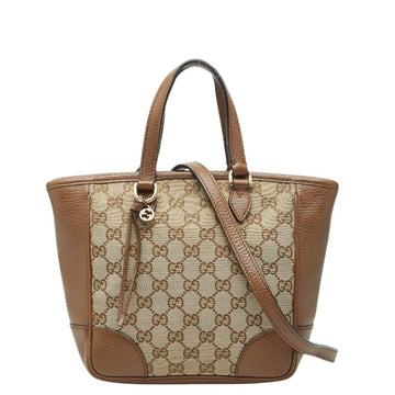 Gucci Bree Convertible Tote Gg Canvas