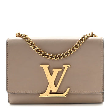 Louis Vuitton Calfskin Chain Louise Mm