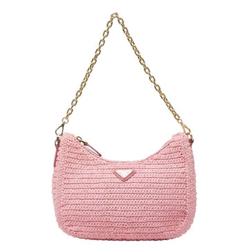 Prada Re-Edition Shoulder Bag Raffia