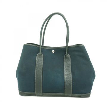 Hermes Garden Party Tote Toile And
