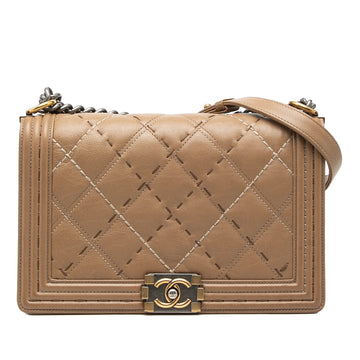 Chanel Double Stitch Boy Flap Bag