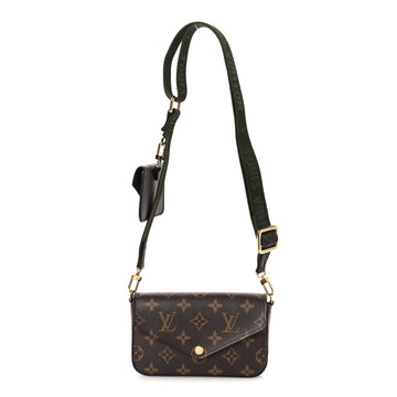 Louis Vuitton Felicie Strap & Go Kaki