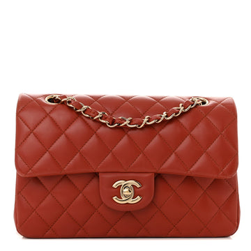 Chanel Lambskin Quilted Small Double