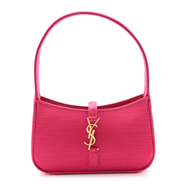 Saint Laurent Satin Le 5 A 7 Mini Hobo
