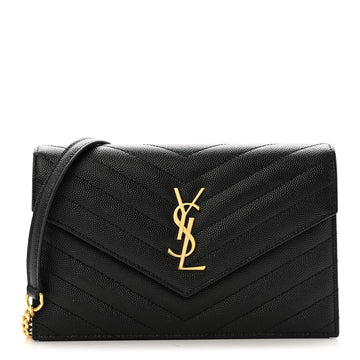 Saint Laurent Grain De Poudre Matelasse