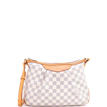 Louis Vuitton Siracusa Handbag Damier Pm
