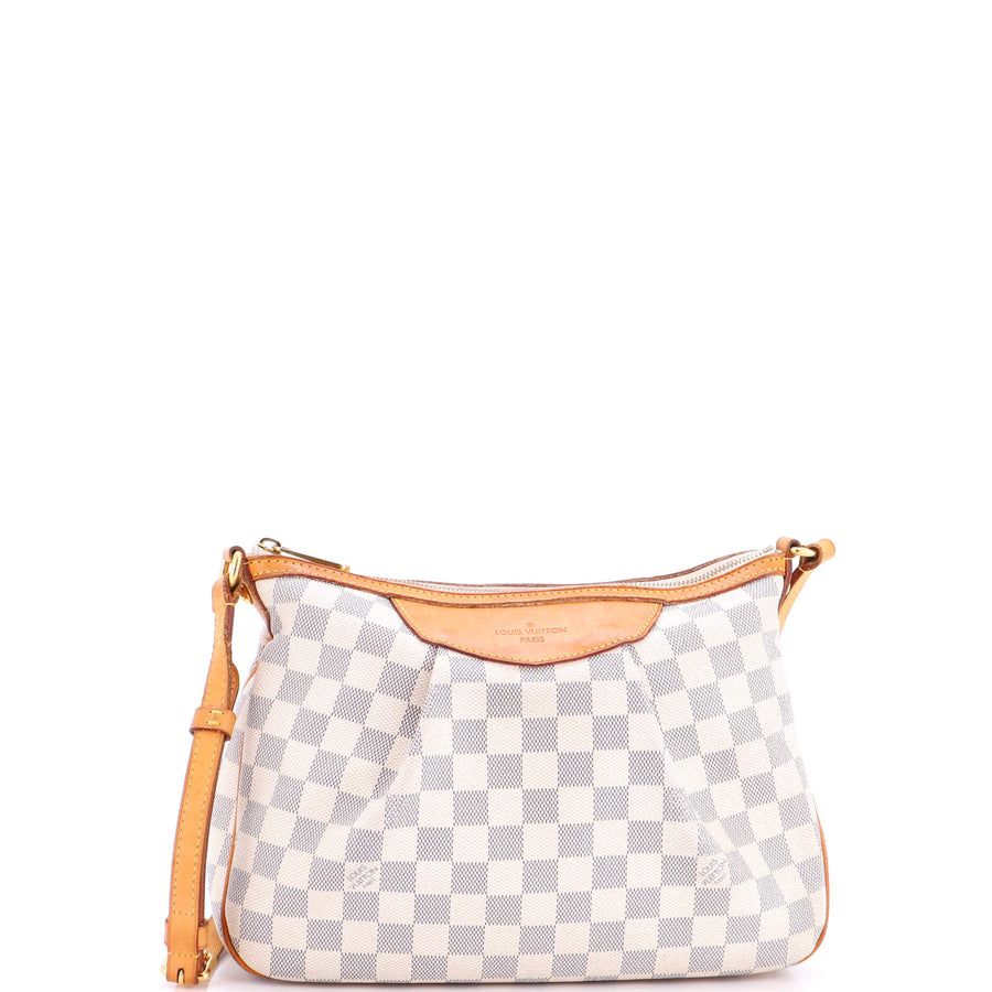 Louis Vuitton Siracusa Handbag Damier Pm