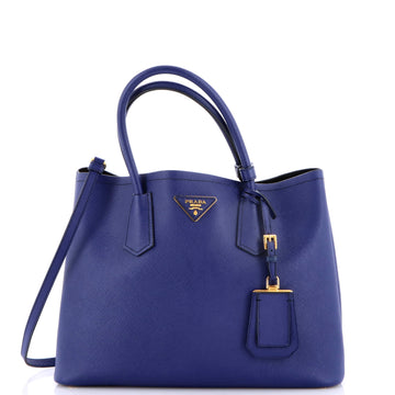 Prada Cuir Double Tote Saffiano Leather