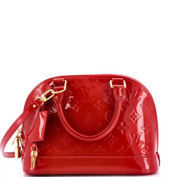 Louis Vuitton Alma Handbag Vernis Bb