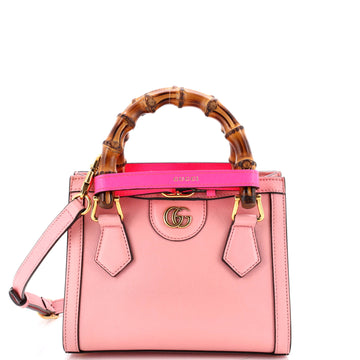 Gucci Diana Nm Bamboo Handle Tote