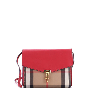 Burberry Macken Crossbody Bag Leather