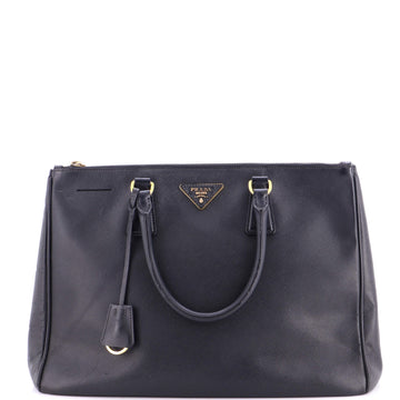 Prada Double Zip Lux Tote Saffiano